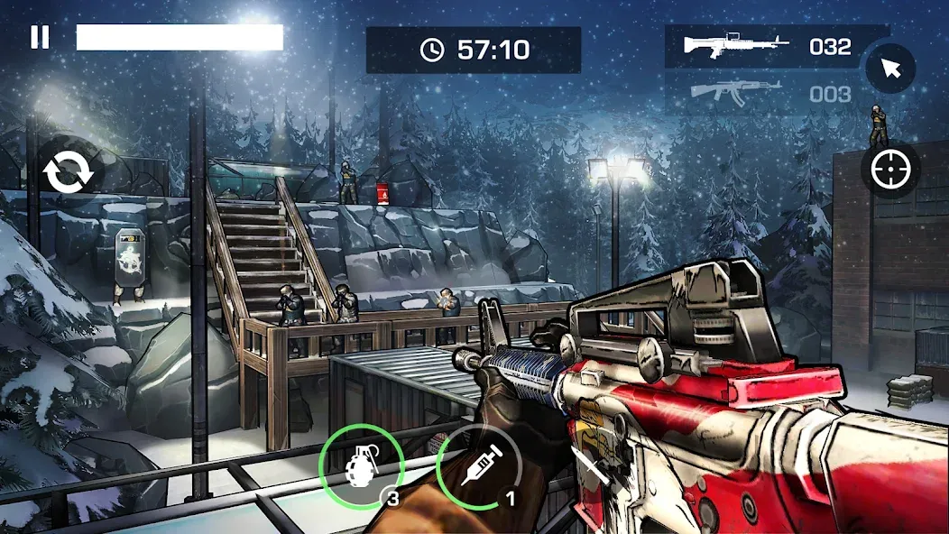 Gun Shooting Games Offline FPS — скриншот 1