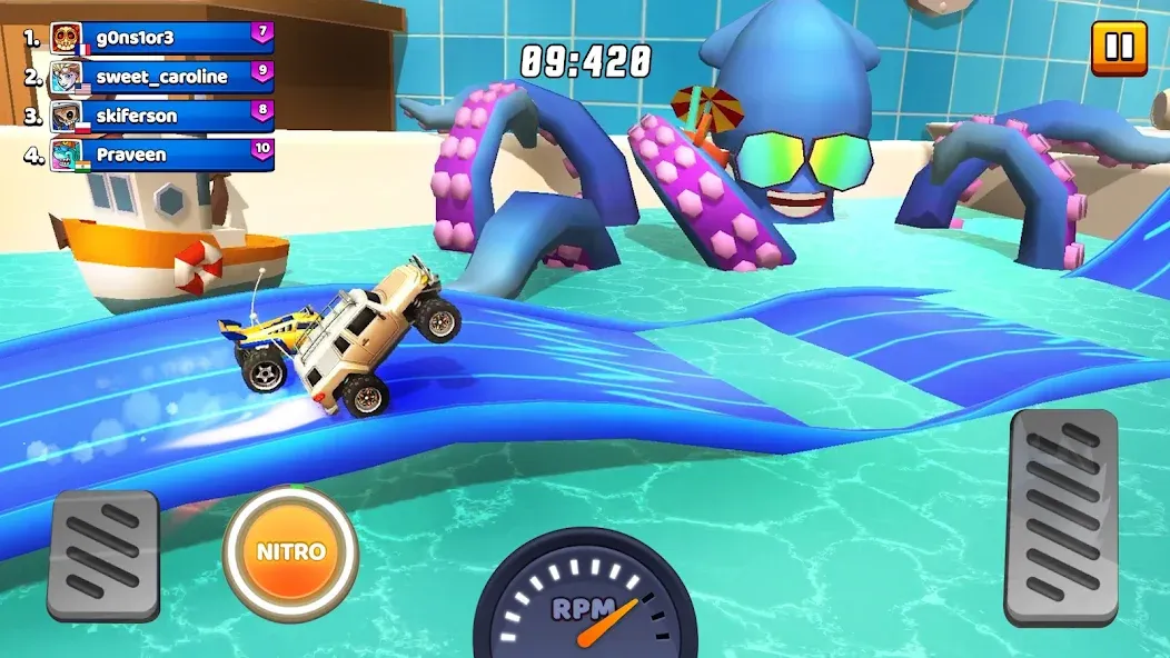 Nitro Jump - Car Racing — скриншот 2 Nitro Jump - Car Racing — скриншот 2
