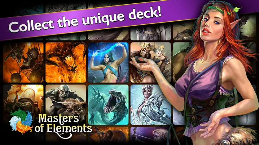 Masters of Elements-Online CCG — скриншот 2 Masters of Elements-Online CCG — скриншот 2