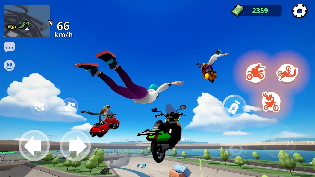 Moto City: Mad Bike Delivery — скриншот 3 Moto City: Mad Bike Delivery — скриншот 3