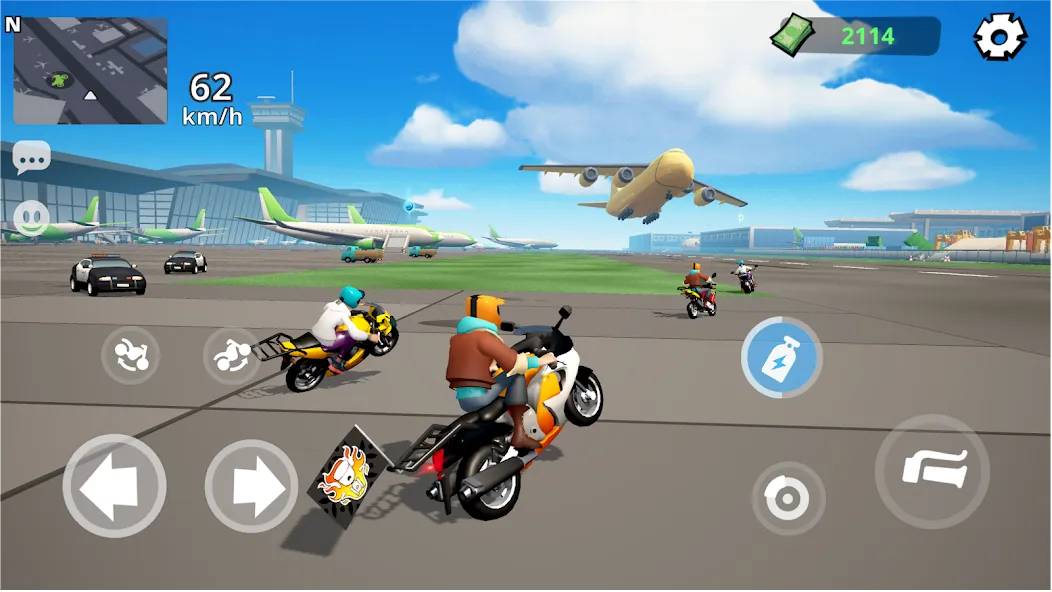 Moto City: Mad Bike Delivery — скриншот 4 Moto City: Mad Bike Delivery — скриншот 4