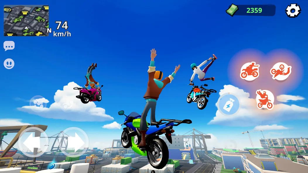 Moto City: Mad Bike Delivery — скриншот 5