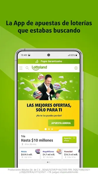 Lottoland: Lotería & Casino — скриншот 1