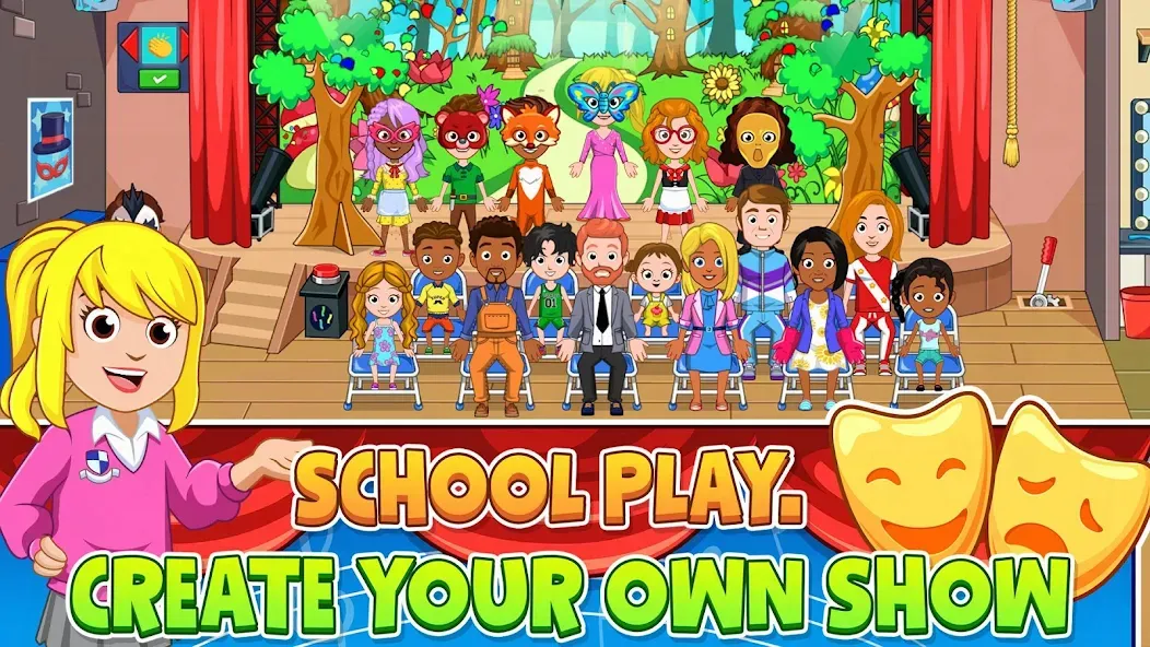 My City : High School — скриншот 4