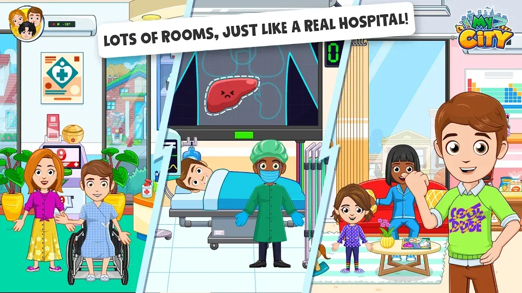 My City : Hospital — скриншот 5