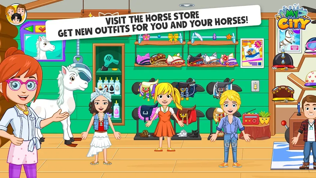 My City: Star Horse Stable — скриншот 5