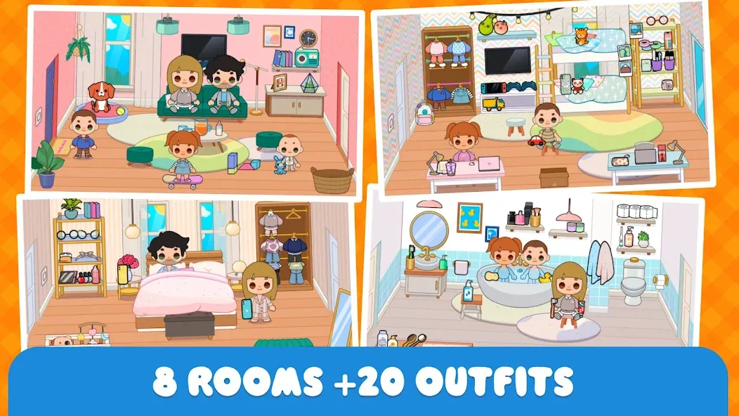 Minni Family Home - Play House — скриншот 1