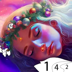 Myth & Fairy Color by Number MOD APK — Много денег и без рекламы