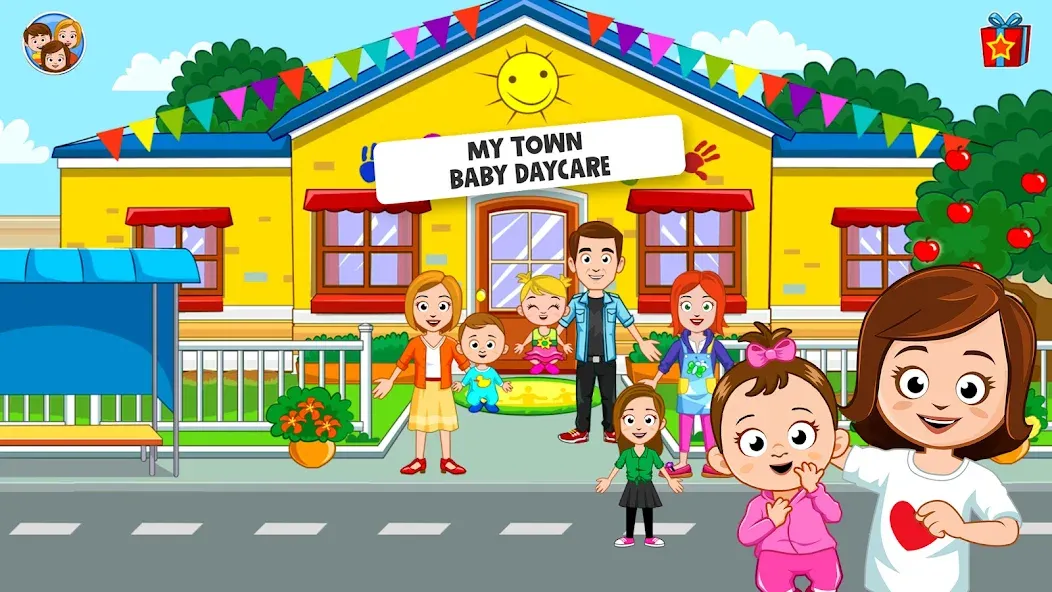 My Town : Daycare Game — скриншот 2