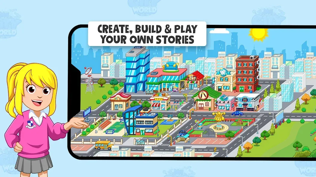 My Town World - Mega Doll City — скриншот 3