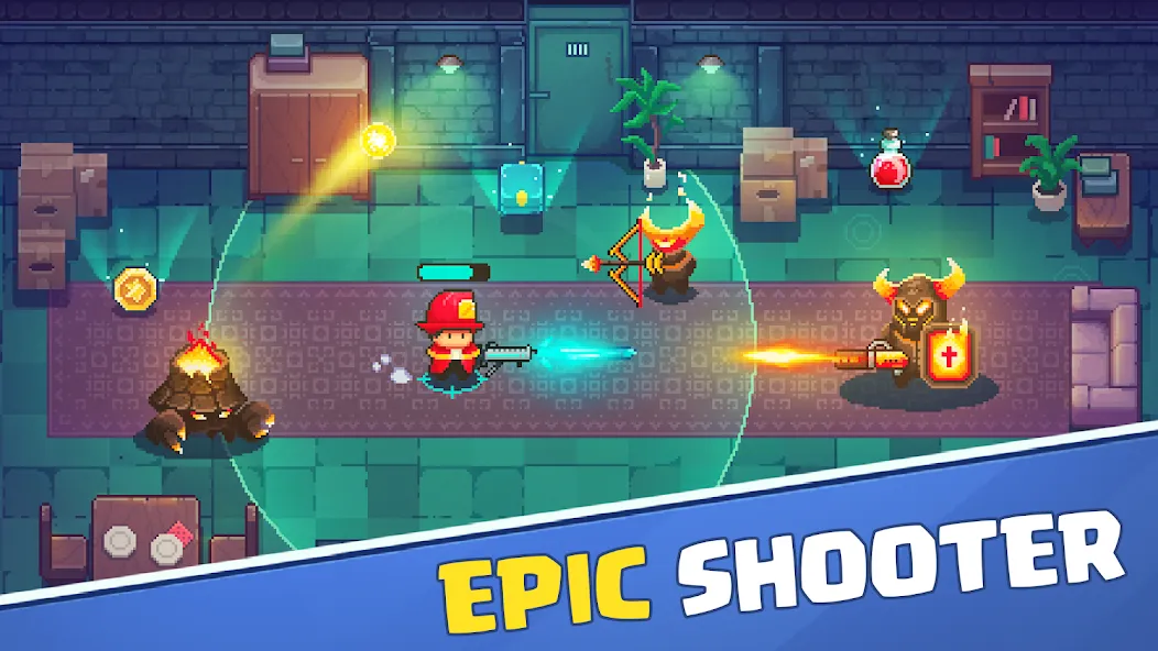 Firefighter: pixel shooter — скриншот 1 Firefighter: pixel shooter — скриншот 1