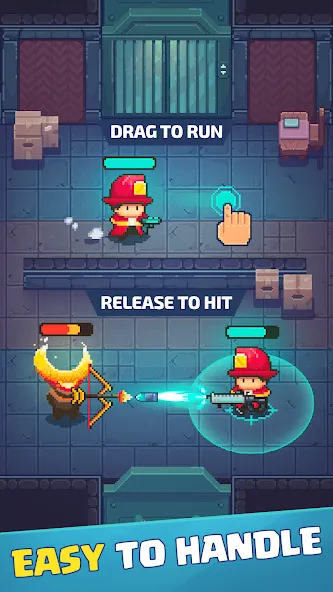 Firefighter: pixel shooter — скриншот 2 Firefighter: pixel shooter — скриншот 2