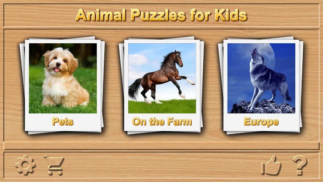 Animal Puzzles for Kids — скриншот 1 Animal Puzzles for Kids — скриншот 1