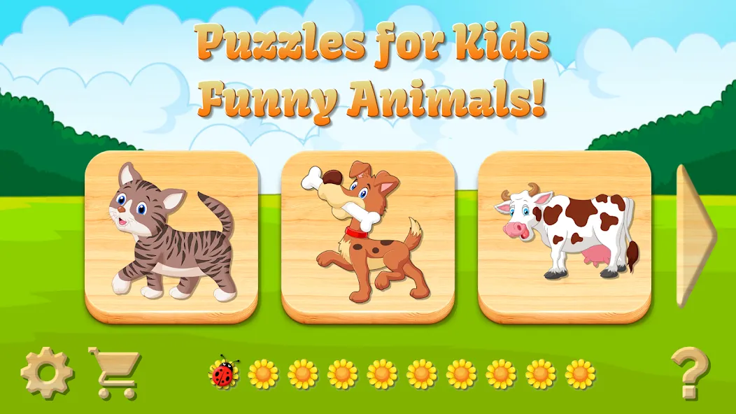Baby Puzzles for Kids — скриншот 1