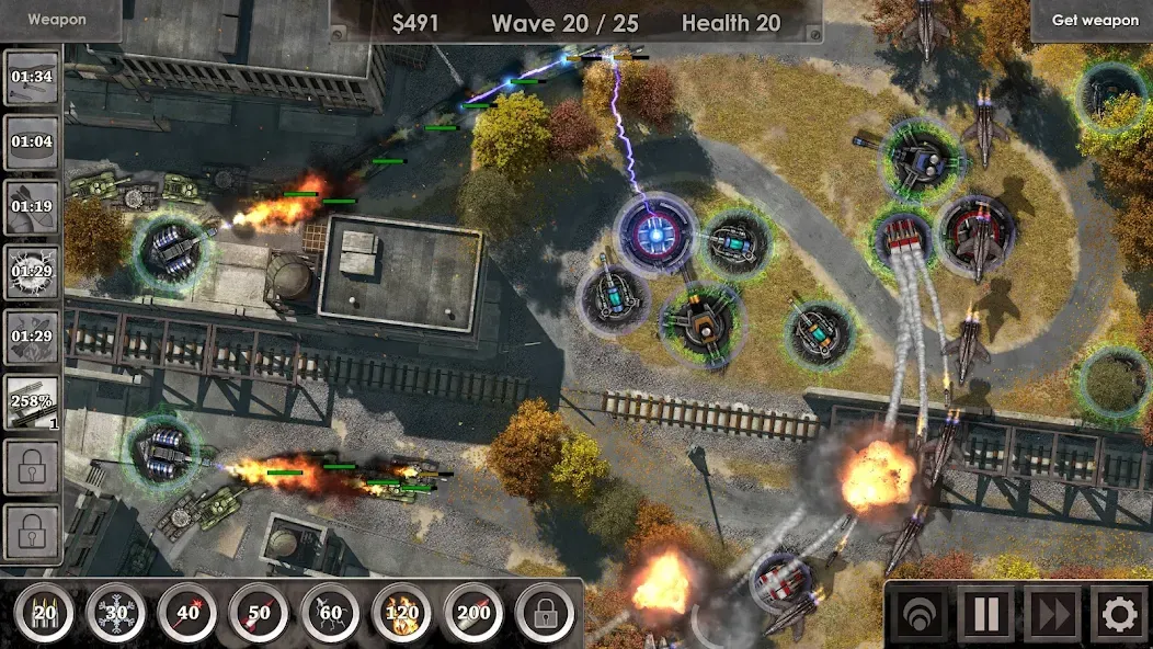 Defense Zone 3 HD — скриншот 2