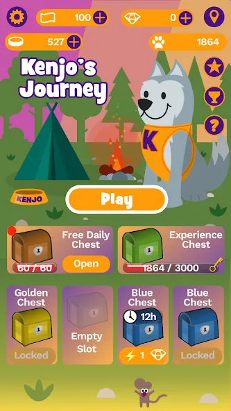Kenjo's Journey Coin Pusher — скриншот 2