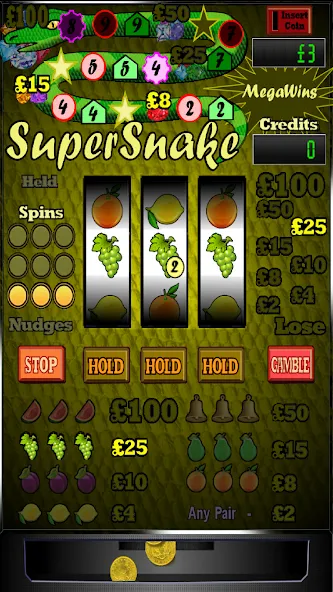 Super Snake Slot Machine — скриншот 2