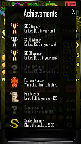 Super Snake Slot Machine — скриншот 5