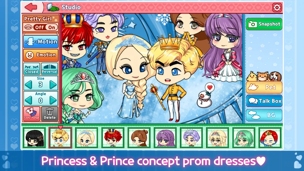 My Prettygirl Story : Dress Up — скриншот 2