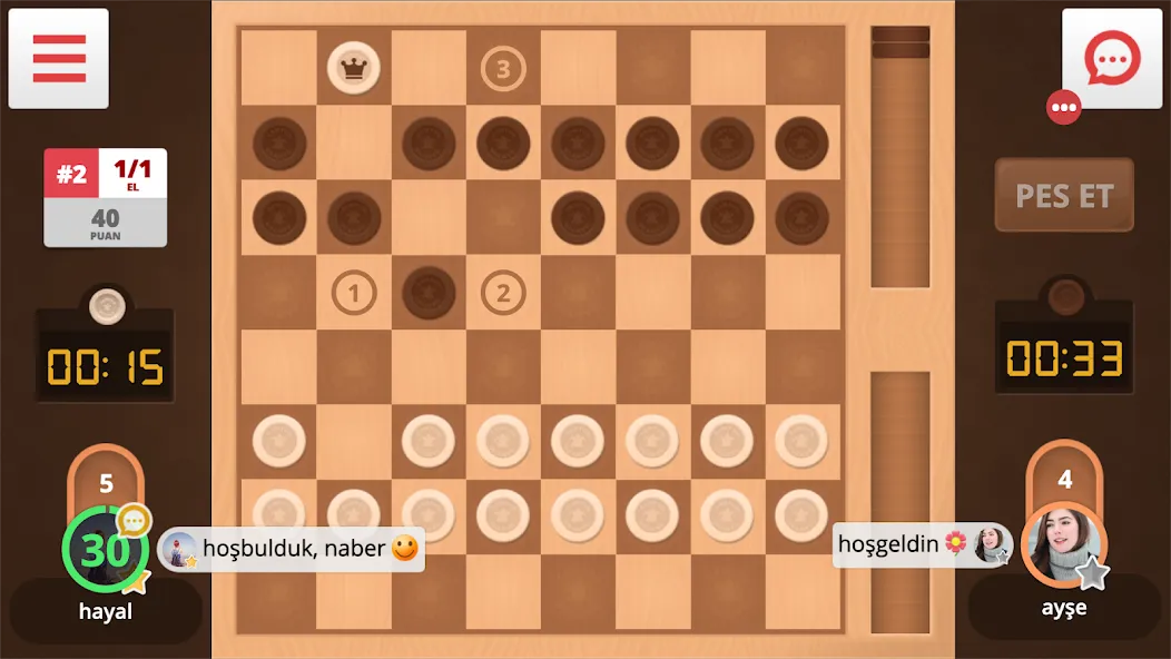 Dama Online — скриншот 2