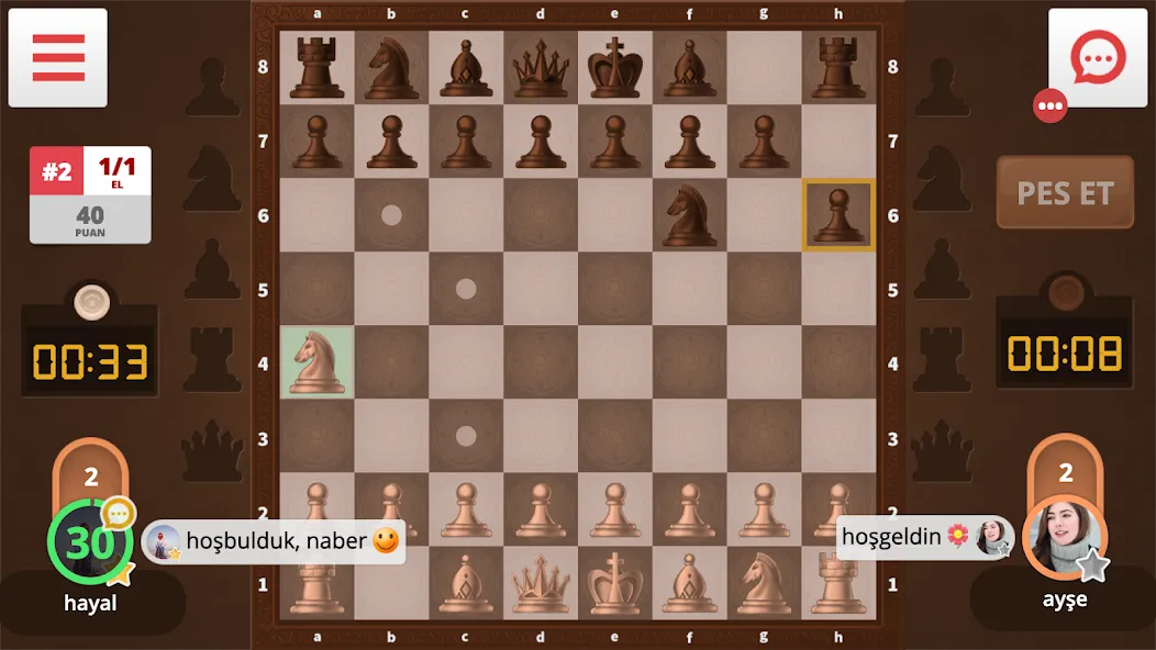 Satranç Online — скриншот 2