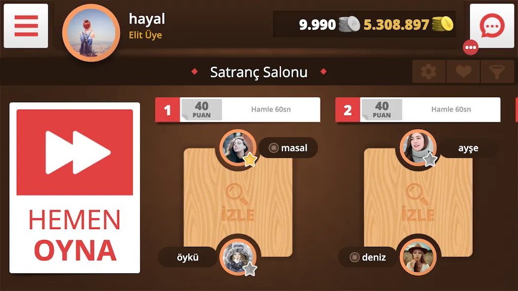 Satranç Online — скриншот 4