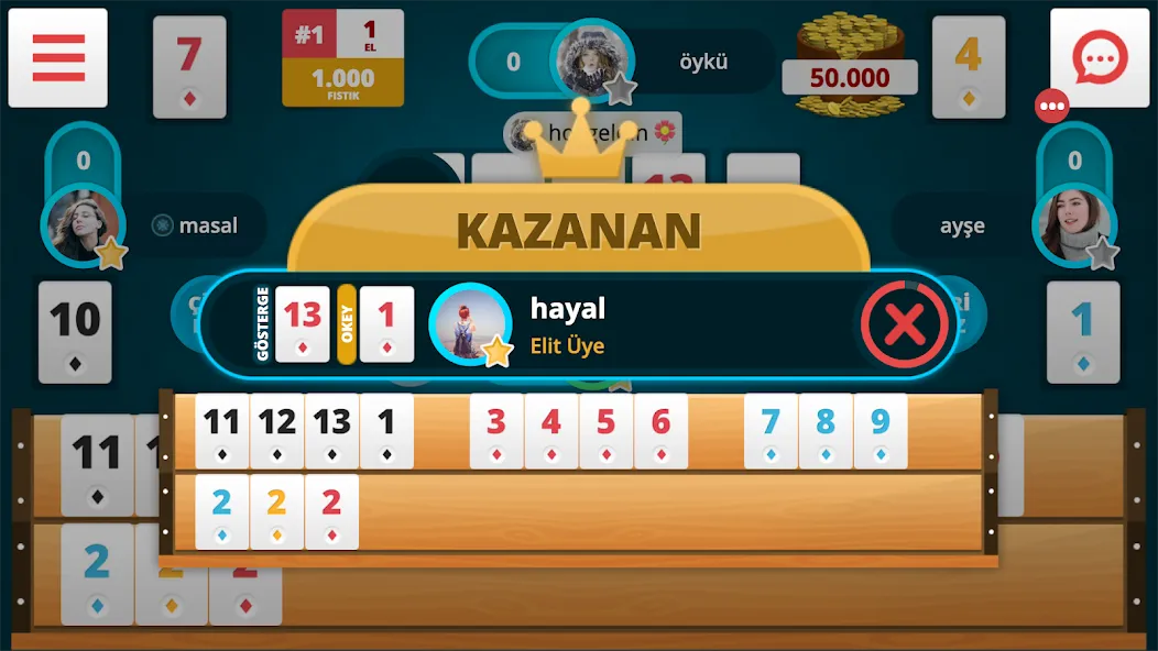 Okey Online — скриншот 2
