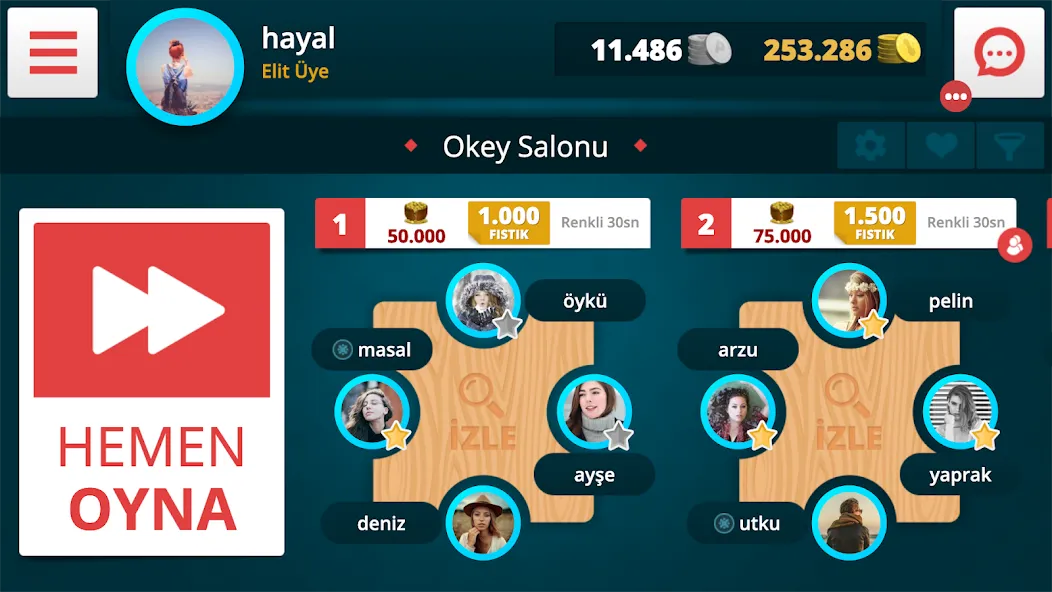 Okey Online — скриншот 4