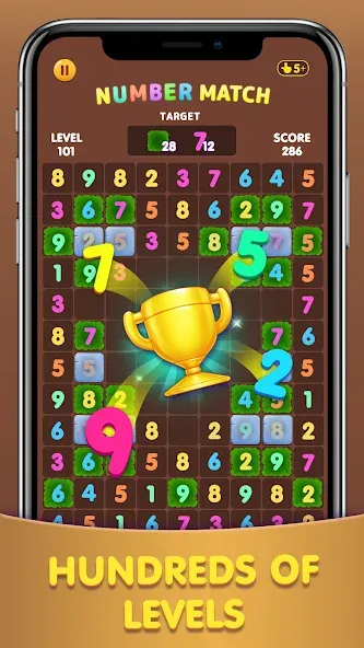 Number Match: Ten Crush Puzzle — скриншот 2