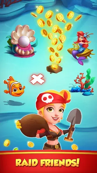 Coin Rush - Pirate GO! — скриншот 3 Coin Rush - Pirate GO! — скриншот 3