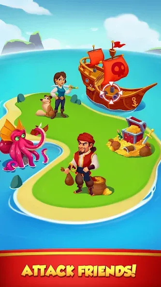 Coin Rush - Pirate GO! — скриншот 4 Coin Rush - Pirate GO! — скриншот 4