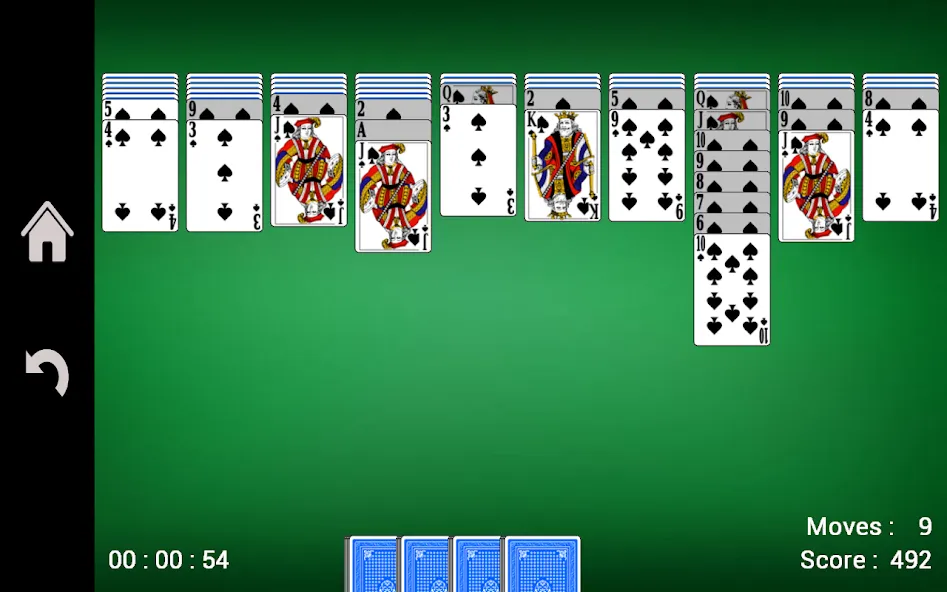 Spider Solitaire — скриншот 5
