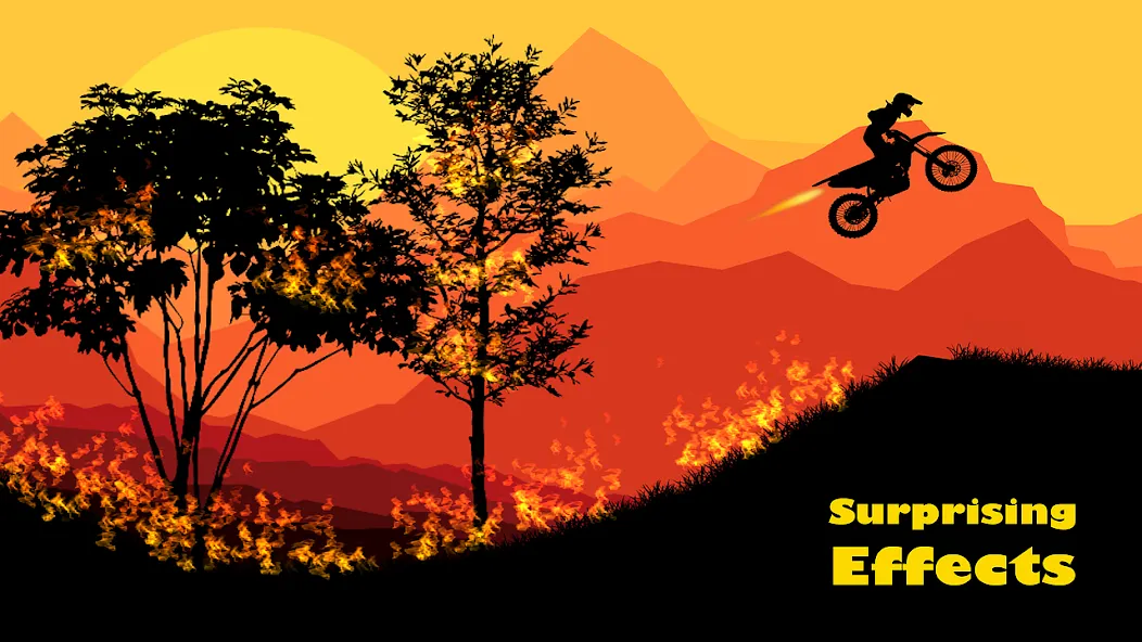 Sunset Bike Racer - Motocross — скриншот 5