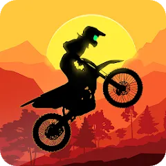Sunset Bike Racer - Motocross — Модификация Много денег