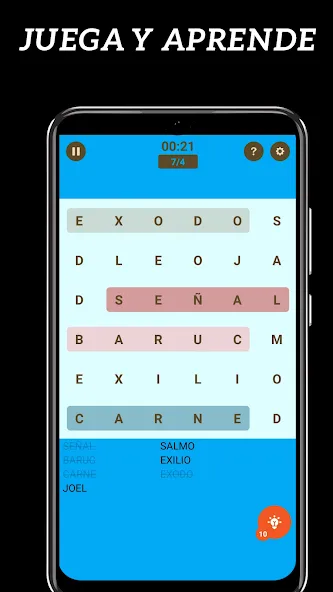 Sopa de Letras de la Bíblia — скриншот 5
