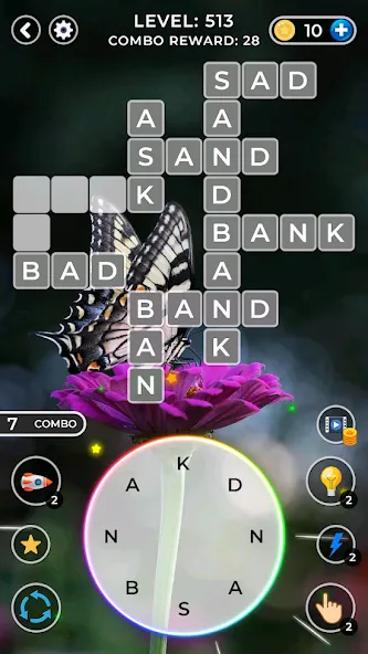 WOW4:Word Connect Offline Word — скриншот 2 WOW4:Word Connect Offline Word — скриншот 2