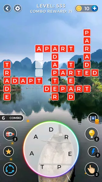 WOW4:Word Connect Offline Word — скриншот 4 WOW4:Word Connect Offline Word — скриншот 4