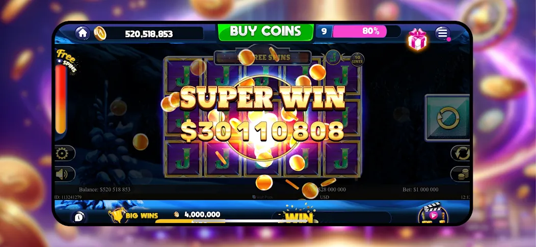 Majestic Slots: Slot Machine — скриншот 1