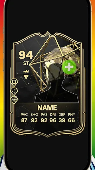 FC Card Creator — скриншот 1