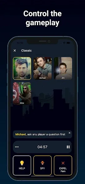 Spy - the game for a company — скриншот 5