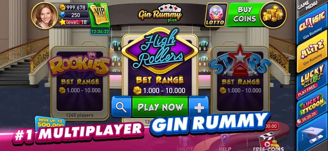 Gin Rummy Plus: Fun Card Game — скриншот 2