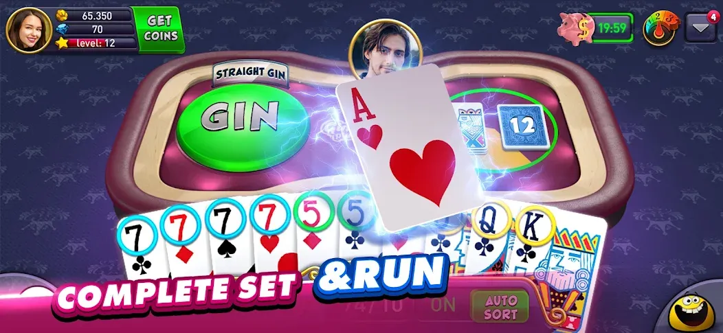 Gin Rummy Plus: Fun Card Game — скриншот 4