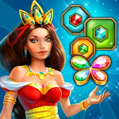 Lost Jewels - Match 3 Puzzle — Модификация Много жизней и ходов