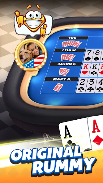 Rummy Plus -Original Card Game — скриншот 1
