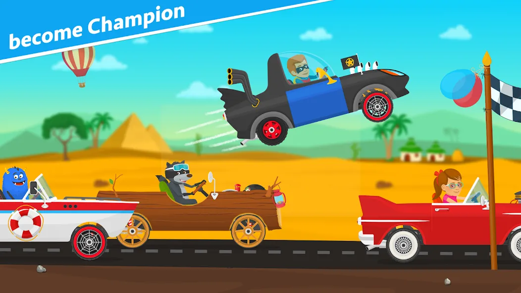 Racing car games for kids 2-5 — скриншот 3 Racing car games for kids 2-5 — скриншот 3