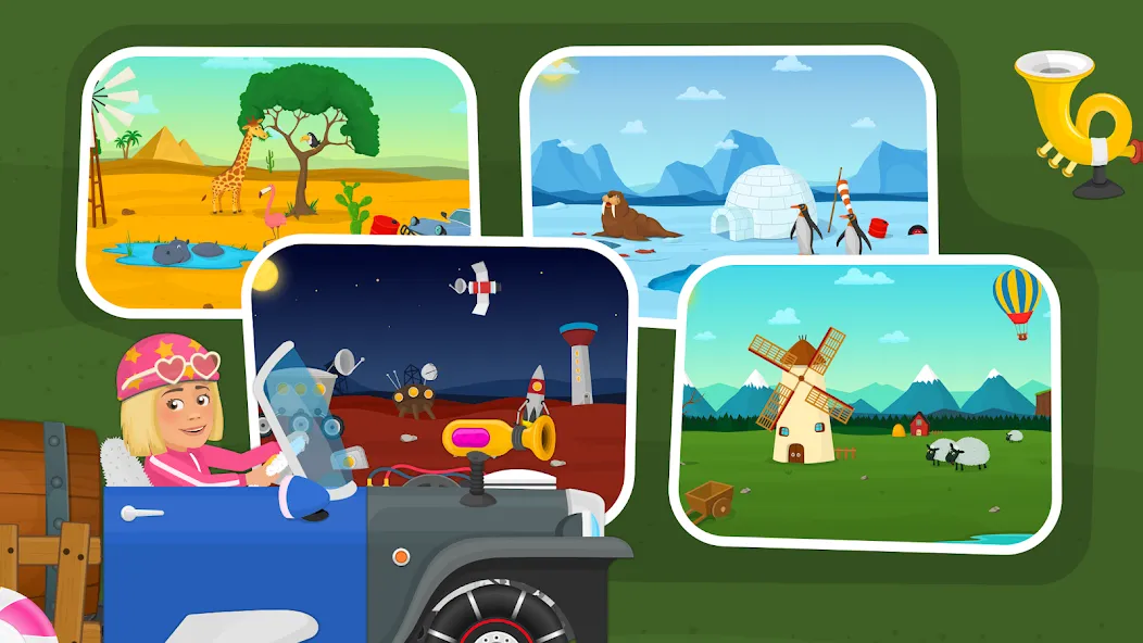 Racing car games for kids 2-5 — скриншот 4 Racing car games for kids 2-5 — скриншот 4