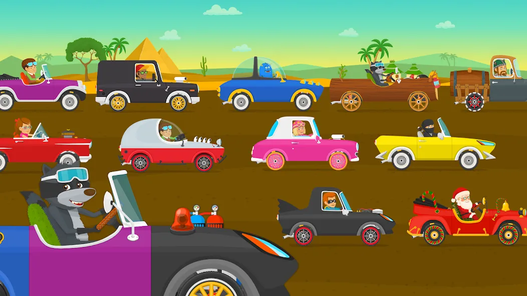 Racing car games for kids 2-5 — скриншот 5