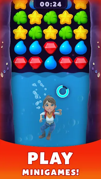 Treasure Party: Puzzle Fun! — скриншот 1