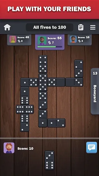 Dominoes online - play Domino! — скриншот 2 Dominoes online - play Domino! — скриншот 2