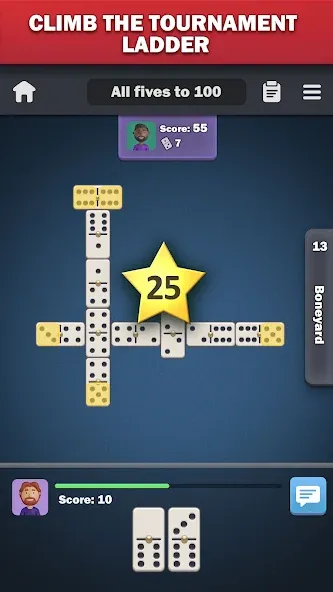 Dominoes online - play Domino! — скриншот 3 Dominoes online - play Domino! — скриншот 3